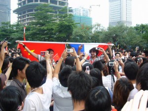French - Chinese brotherhood on display